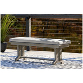 Visola Bench with Cushion Ash-P802-600