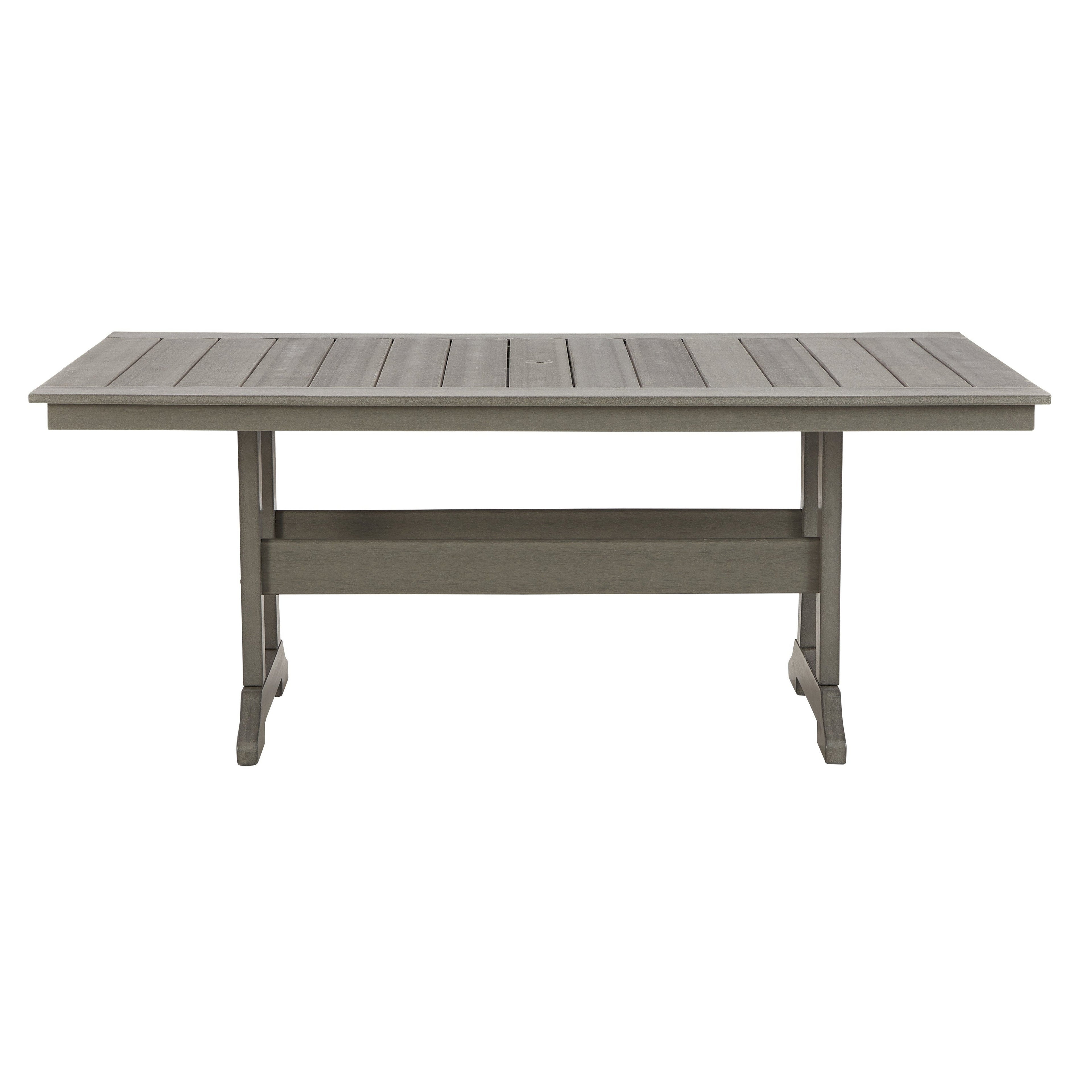 Visola Outdoor Dining Table with 6 Chairs Ash-P802P3