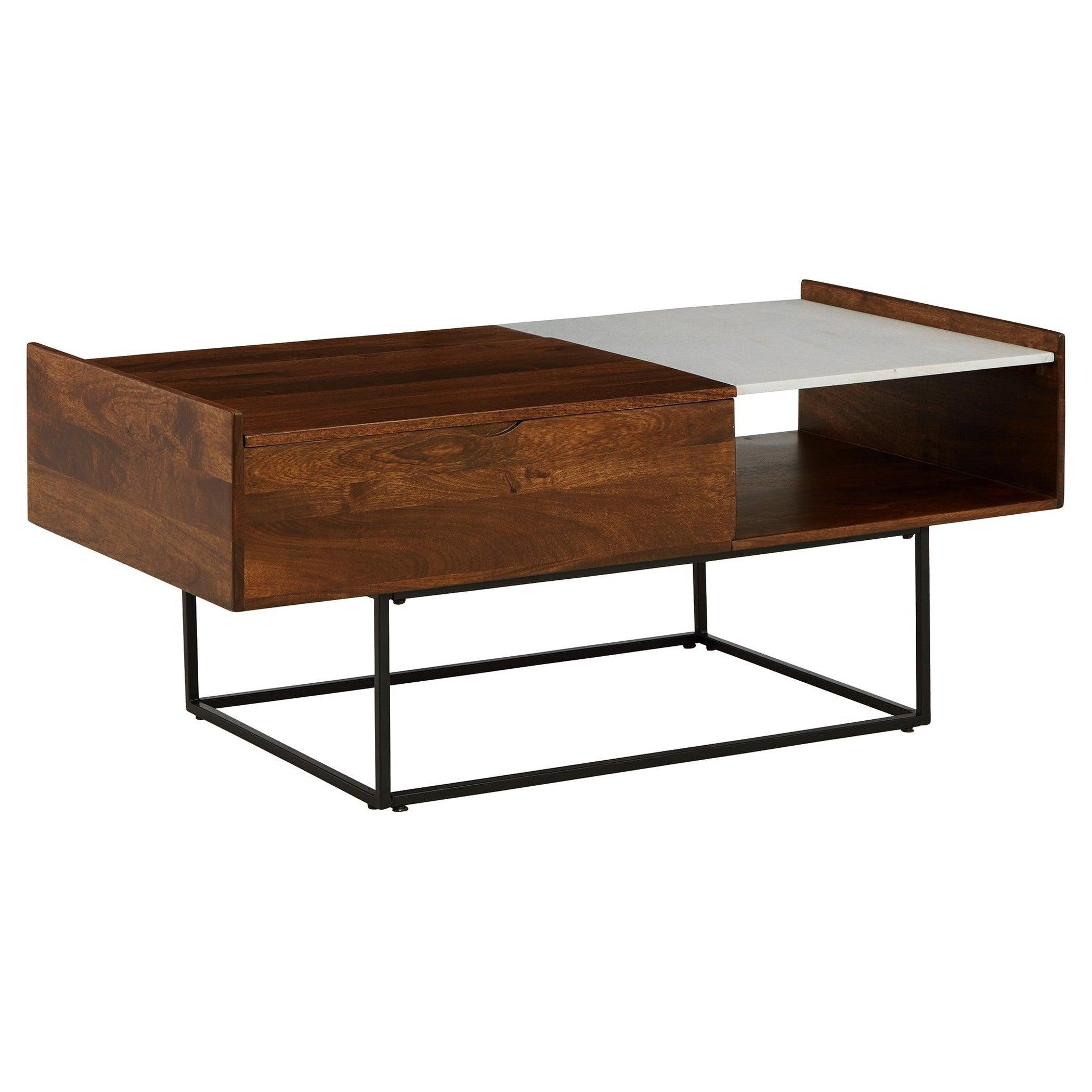 Rusitori Lift-Top Coffee Table Ash-T169-9