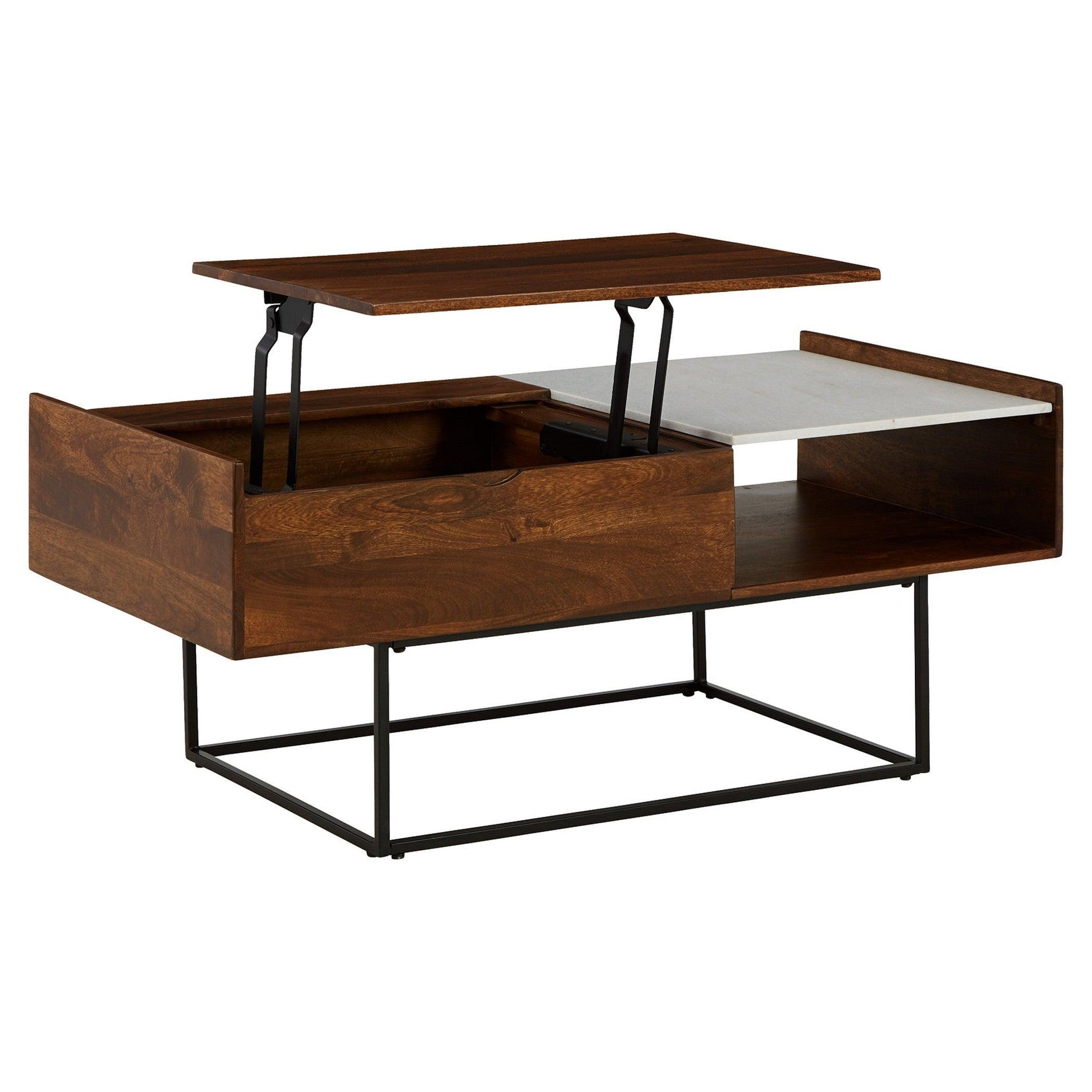 Rusitori Lift-Top Coffee Table Ash-T169-9