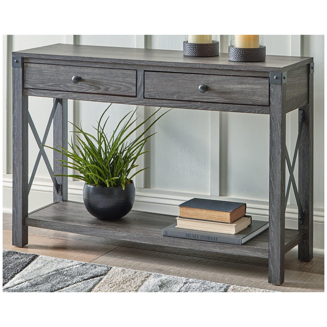 Freedan Sofa/Console Table Ash-T175-4