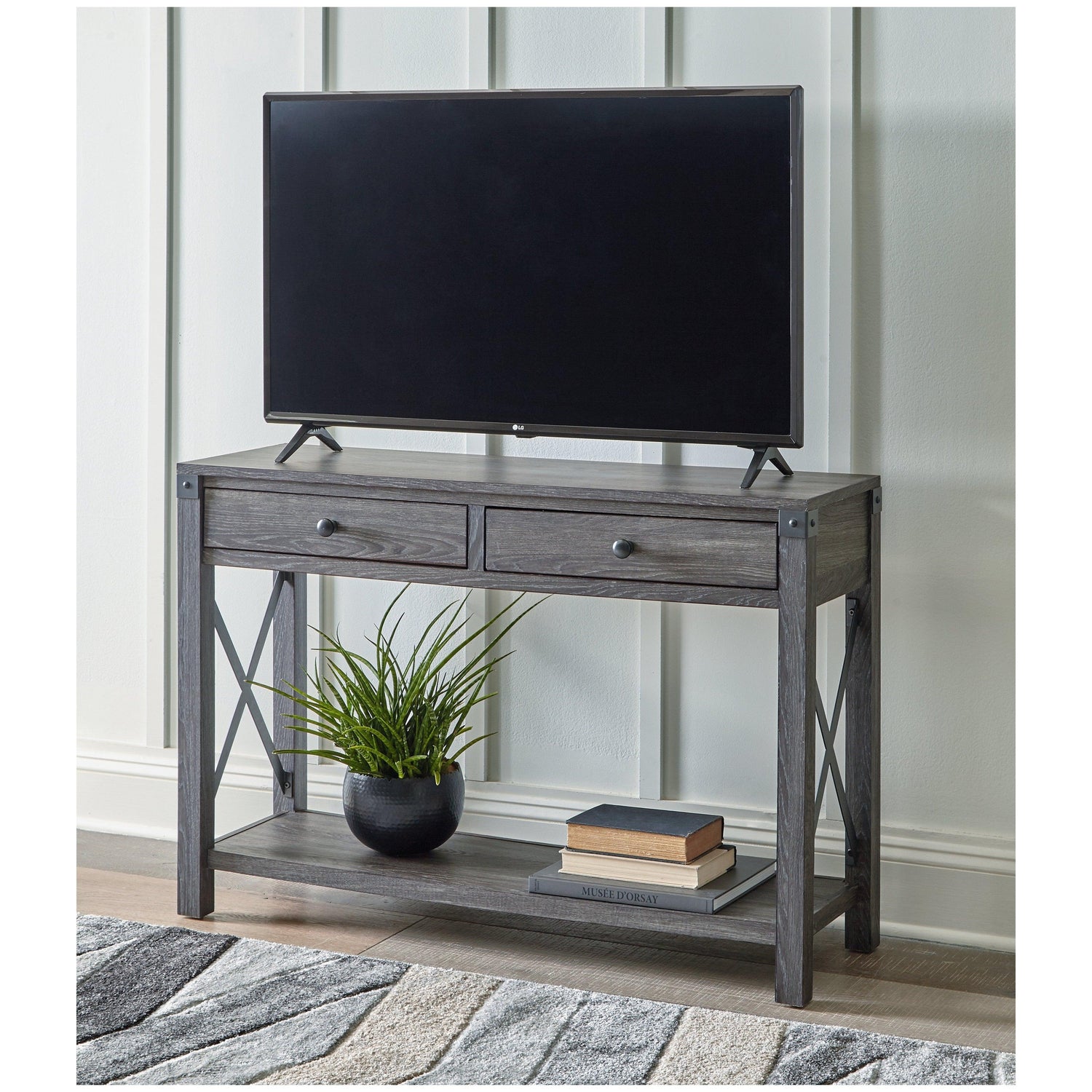 Freedan Sofa/Console Table Ash-T175-4