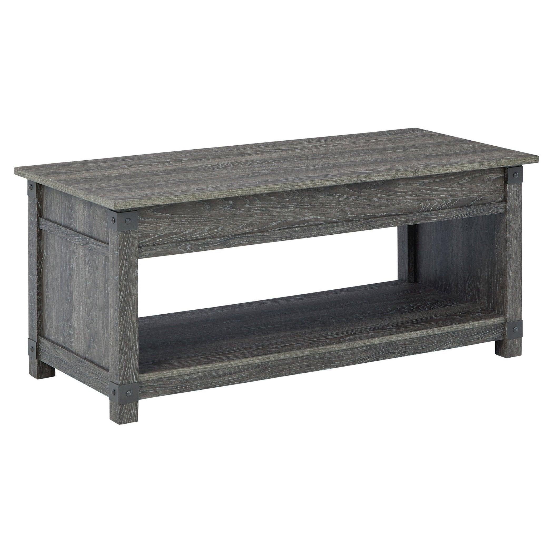 Freedan Lift-Top Coffee Table Ash-T175-9