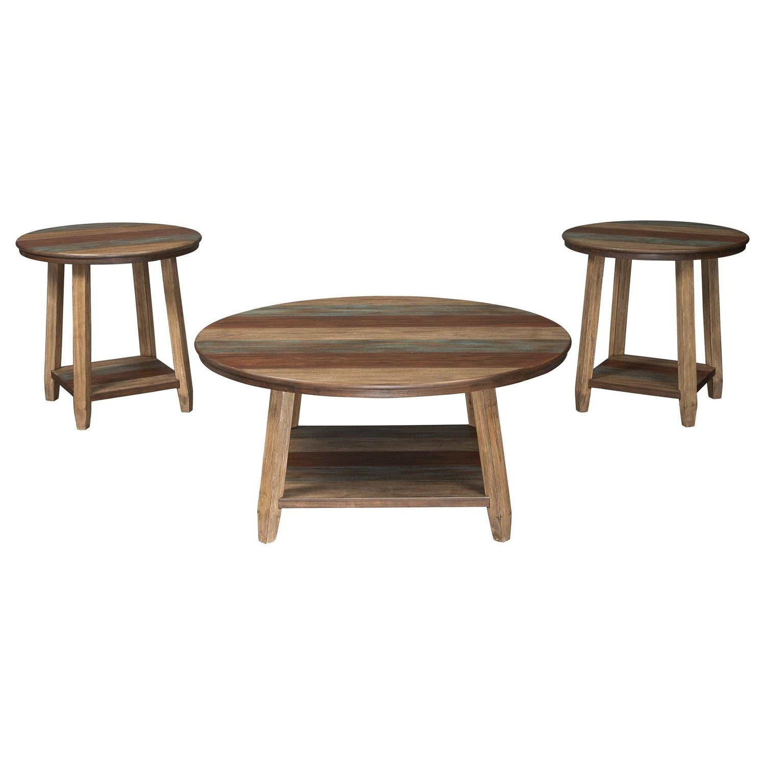 Raebecki Table (Set of 3) Ash-T221-13