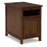 Treytown Chairside End Table Ash-T300-217