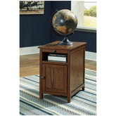 Treytown Chairside End Table Ash-T300-217