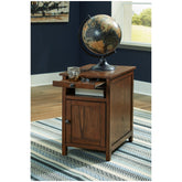 Treytown Chairside End Table Ash-T300-217