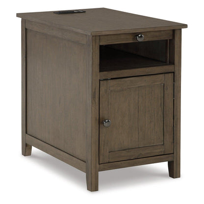 Treytown Chairside End Table Ash-T300-217