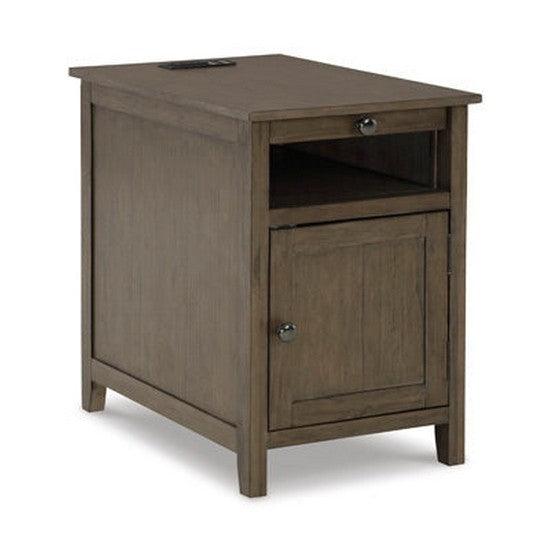 Treytown Chairside End Table Ash-T300-217