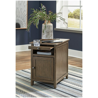 Treytown Chairside End Table Ash-T300-217