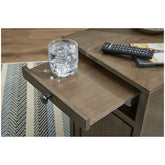 Treytown Chairside End Table Ash-T300-217