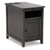 Treytown Chairside End Table Ash-T300-217