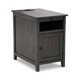 Treytown Chairside End Table Ash-T300-217