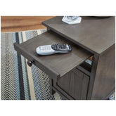 Treytown Chairside End Table Ash-T300-217