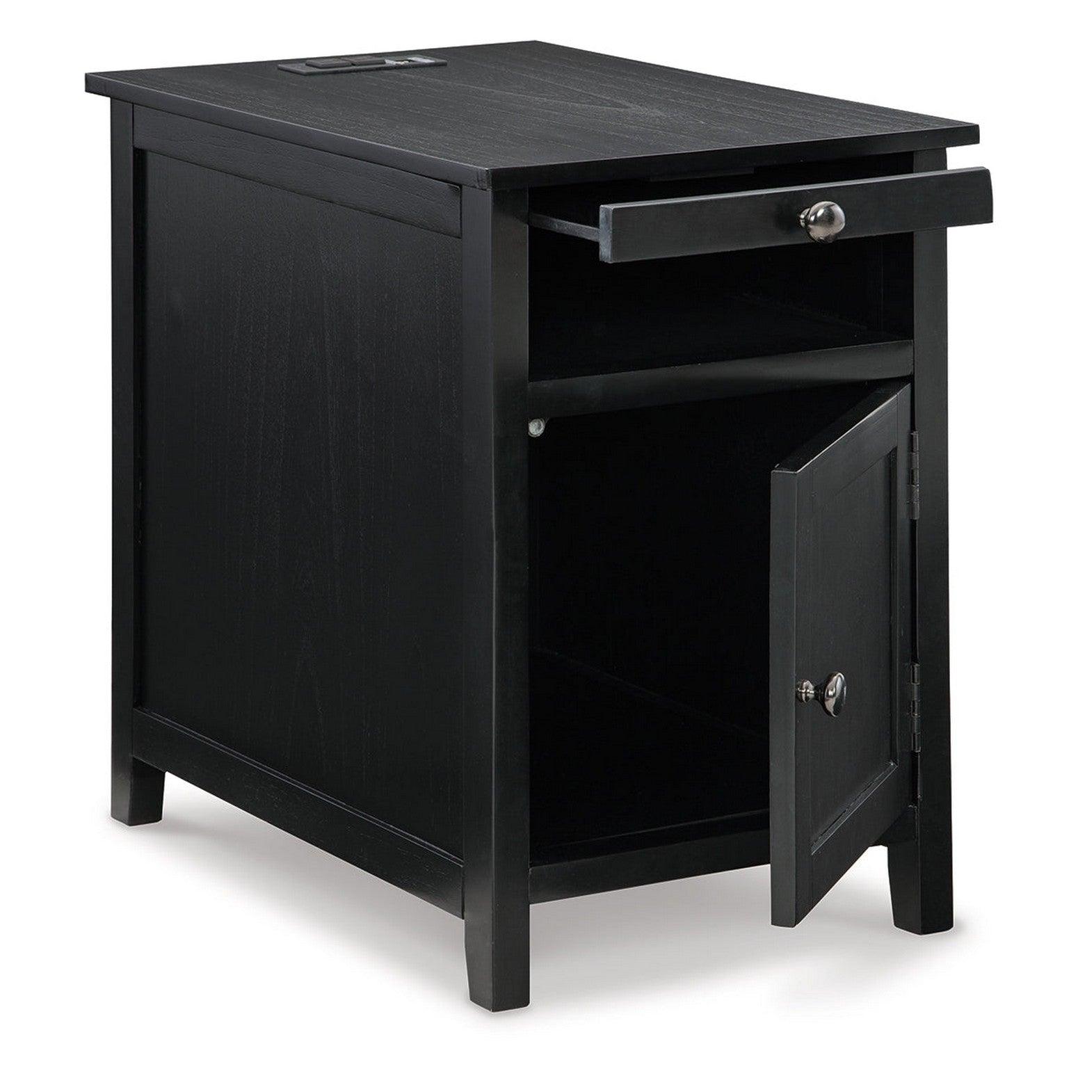 Treytown Chairside End Table Ash-T300-217