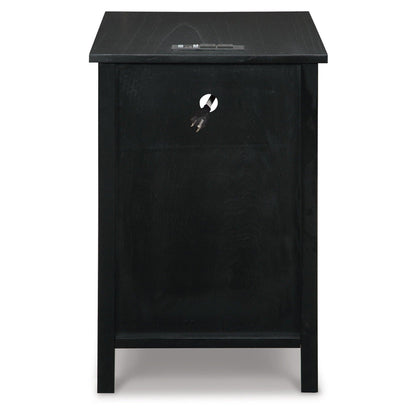 Treytown Chairside End Table Ash-T300-217