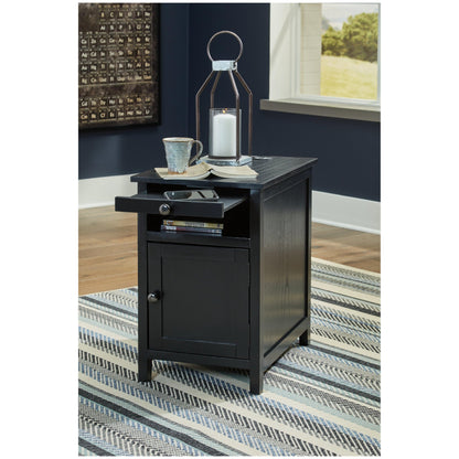 Treytown Chairside End Table Ash-T300-217