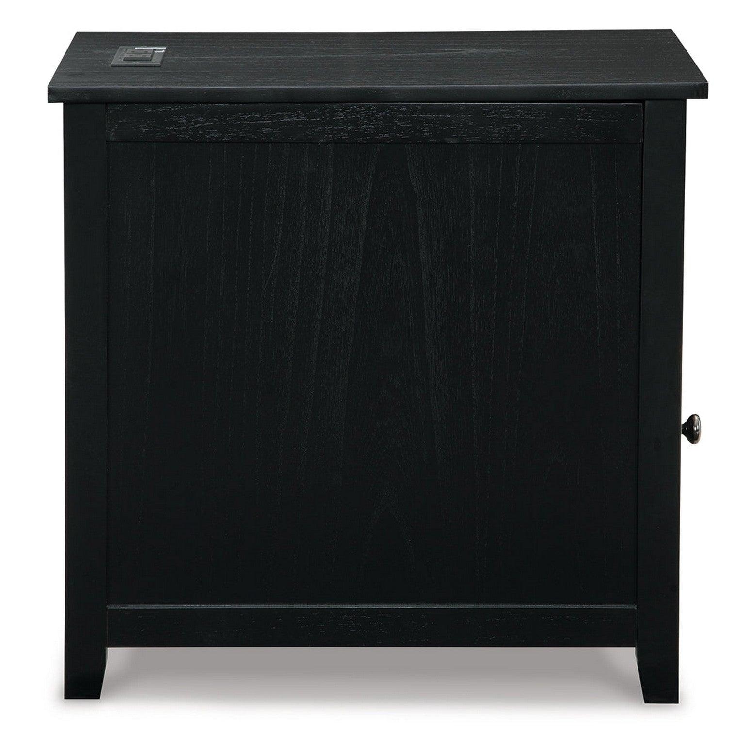 Treytown Chairside End Table Ash-T300-217