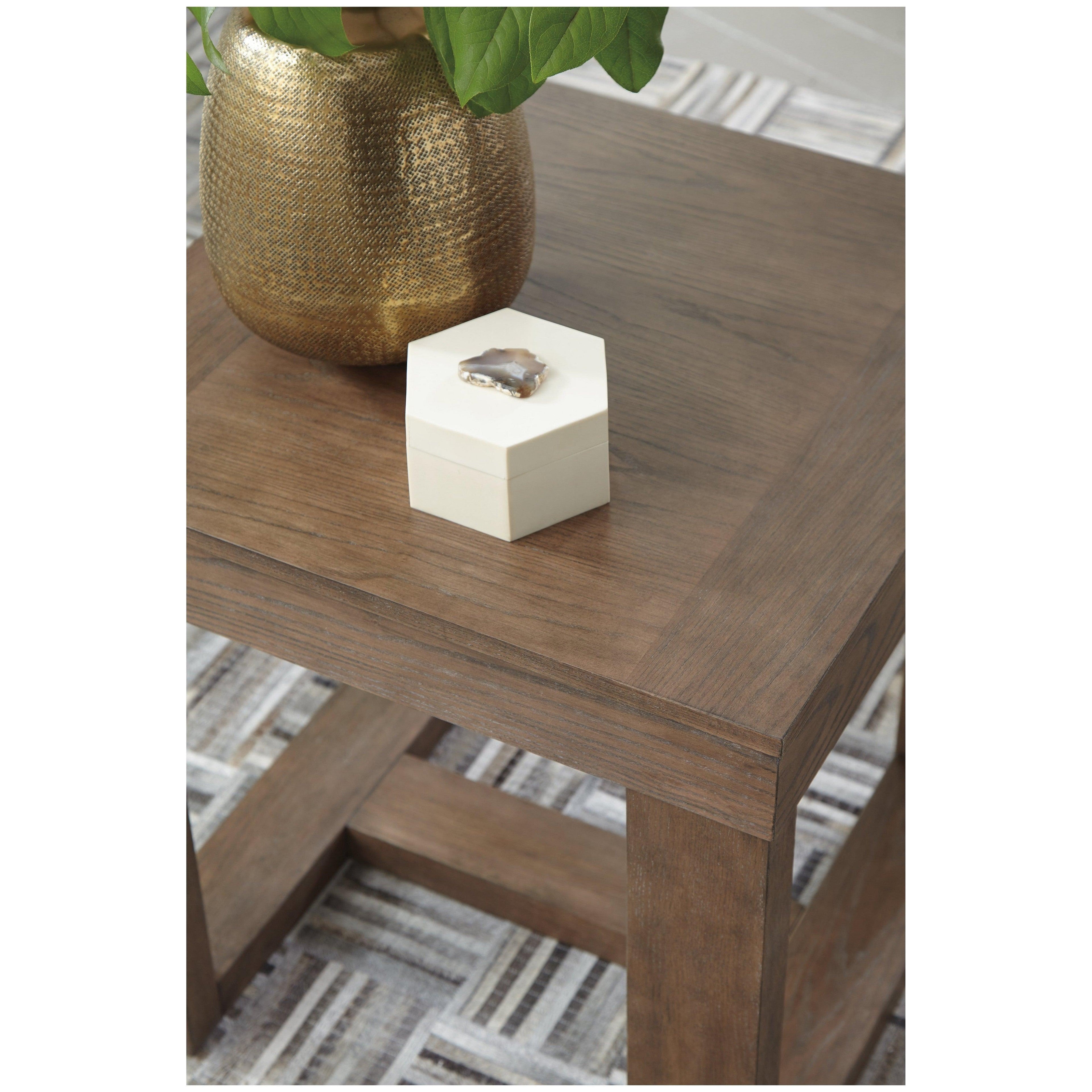 Cariton End Table Ash-T471-2