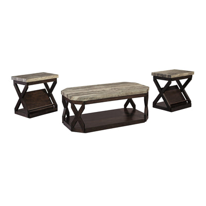 Radilyn Table (Set of 3) Ash-T568-13