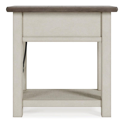 Bolanburg Chairside End Table Ash-T637-107