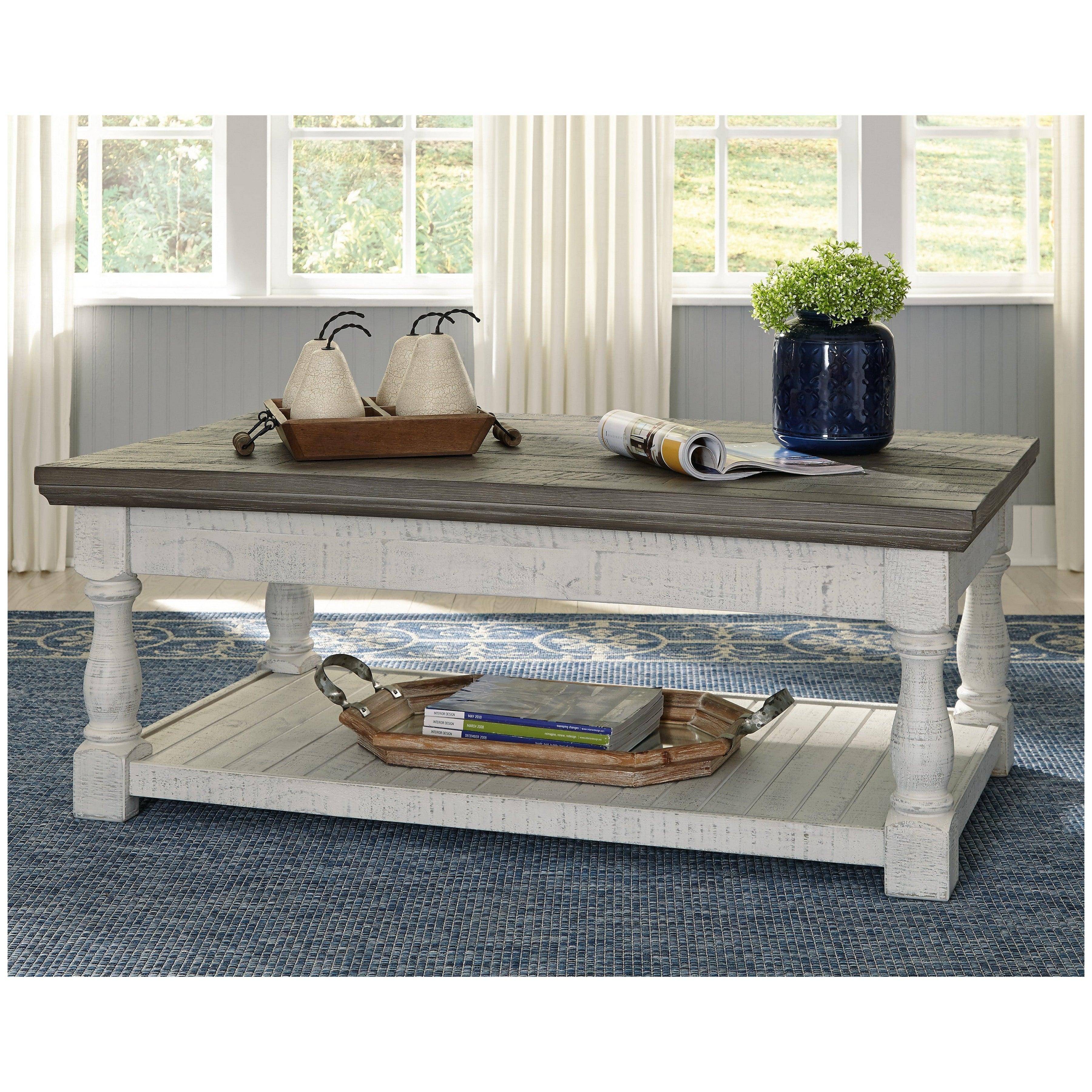 Havalance Lift-Top Coffee Table Ash-T814-9