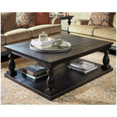 Mallacar Coffee Table and 2 End Tables Ash-T880T1