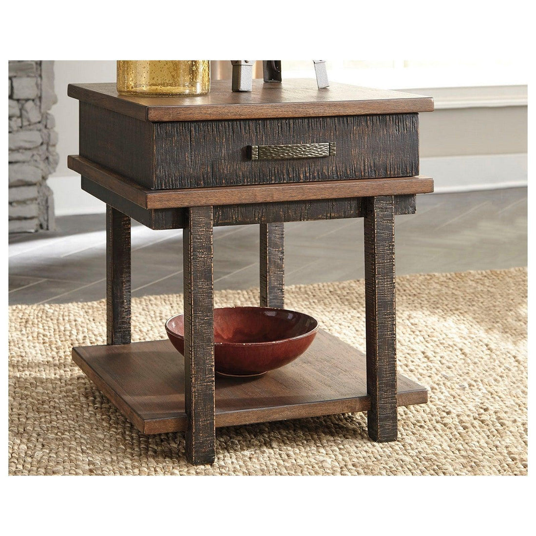 Stanah End Table Ash-T892-3