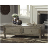 Chazney Coffee Table with Lift Top Ash-T904-9