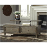 Chazney Coffee Table with Lift Top Ash-T904-9