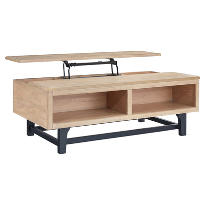 Freslowe Lift-Top Coffee Table Ash-T931-9