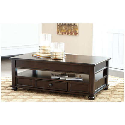 Barilanni Coffee Table with Lift Top Ash-T934-9