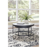 Windron Nesting Coffee Table (Set of 2) Ash-T936-22