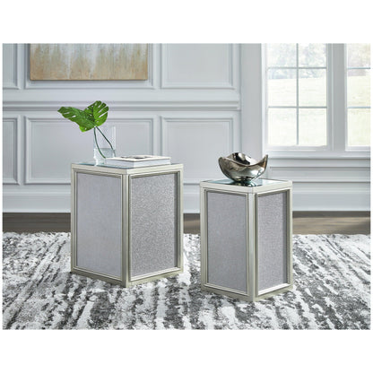 Traleena Nesting End Table (Set of 2) Ash-T957-16