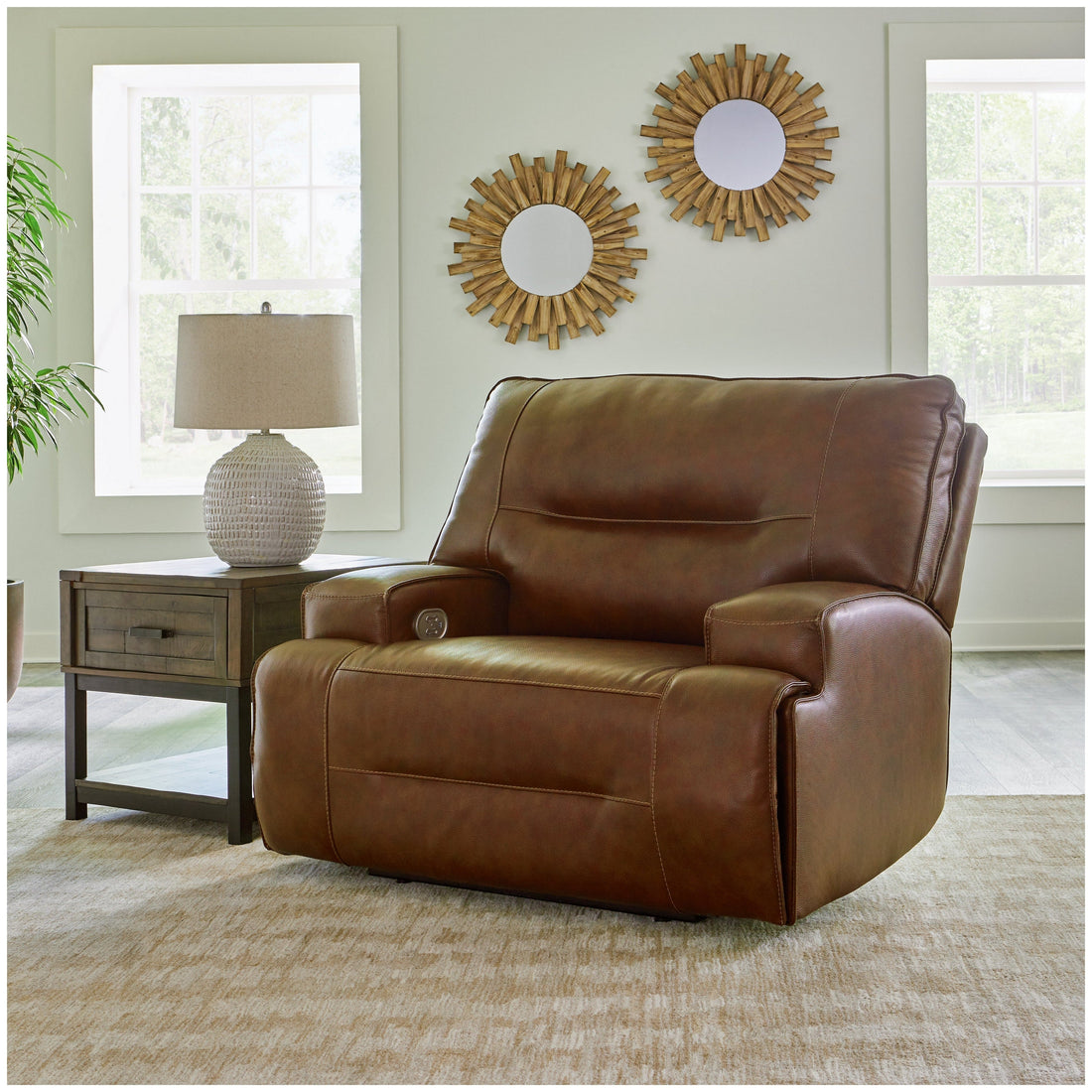 Francesca Power Recliner Ash-U2570582