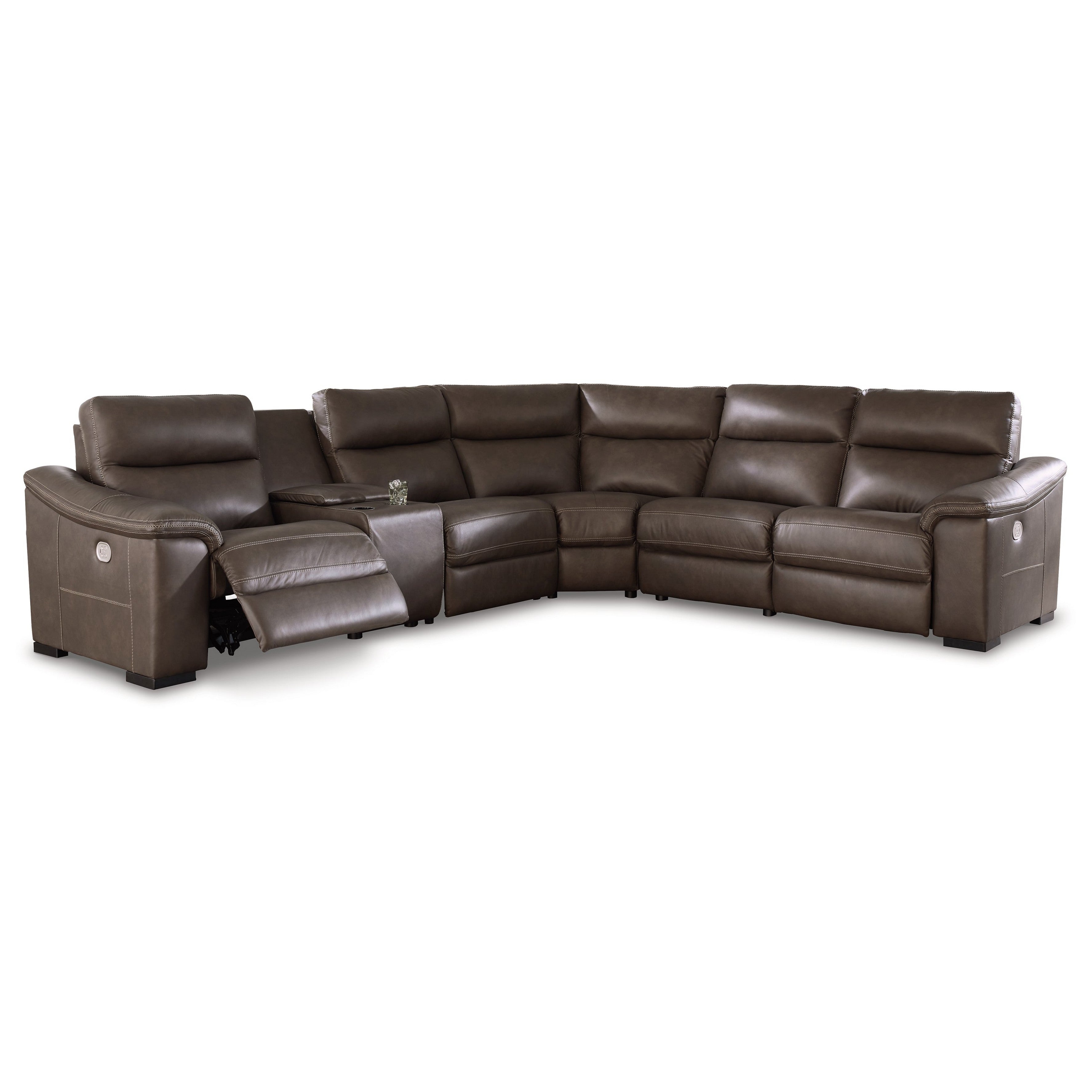 Salvatore 6-Piece Power Reclining Sectional Ash-U26301S5