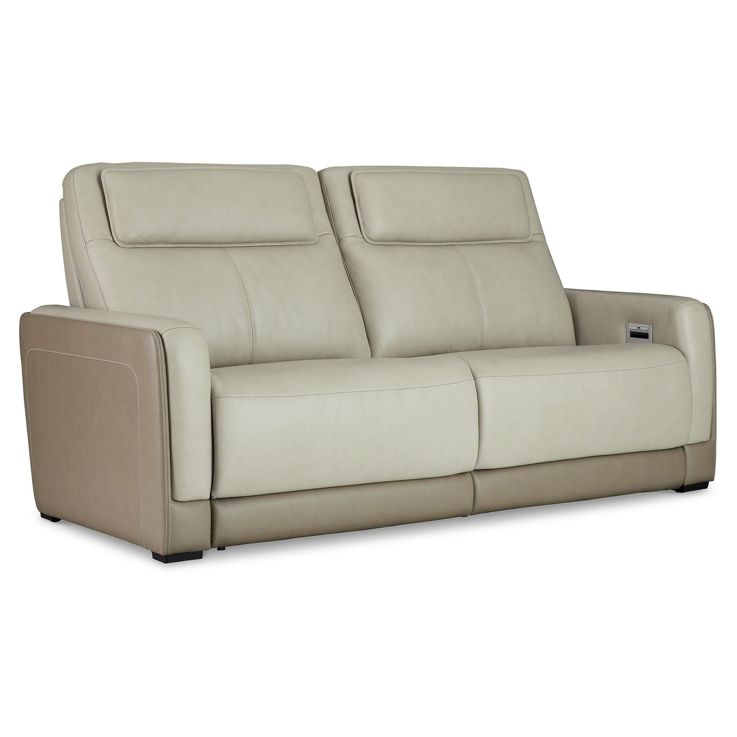 Battleville Power Reclining Sofa Ash-U3070547