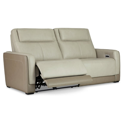 Battleville Power Reclining Sofa Ash-U3070547