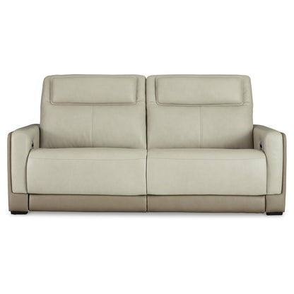 Battleville Power Reclining Sofa Ash-U3070547