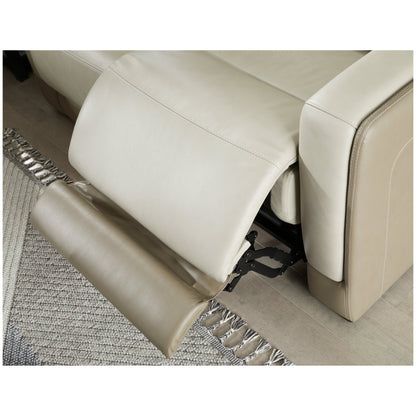 Battleville Power Reclining Sofa Ash-U3070547