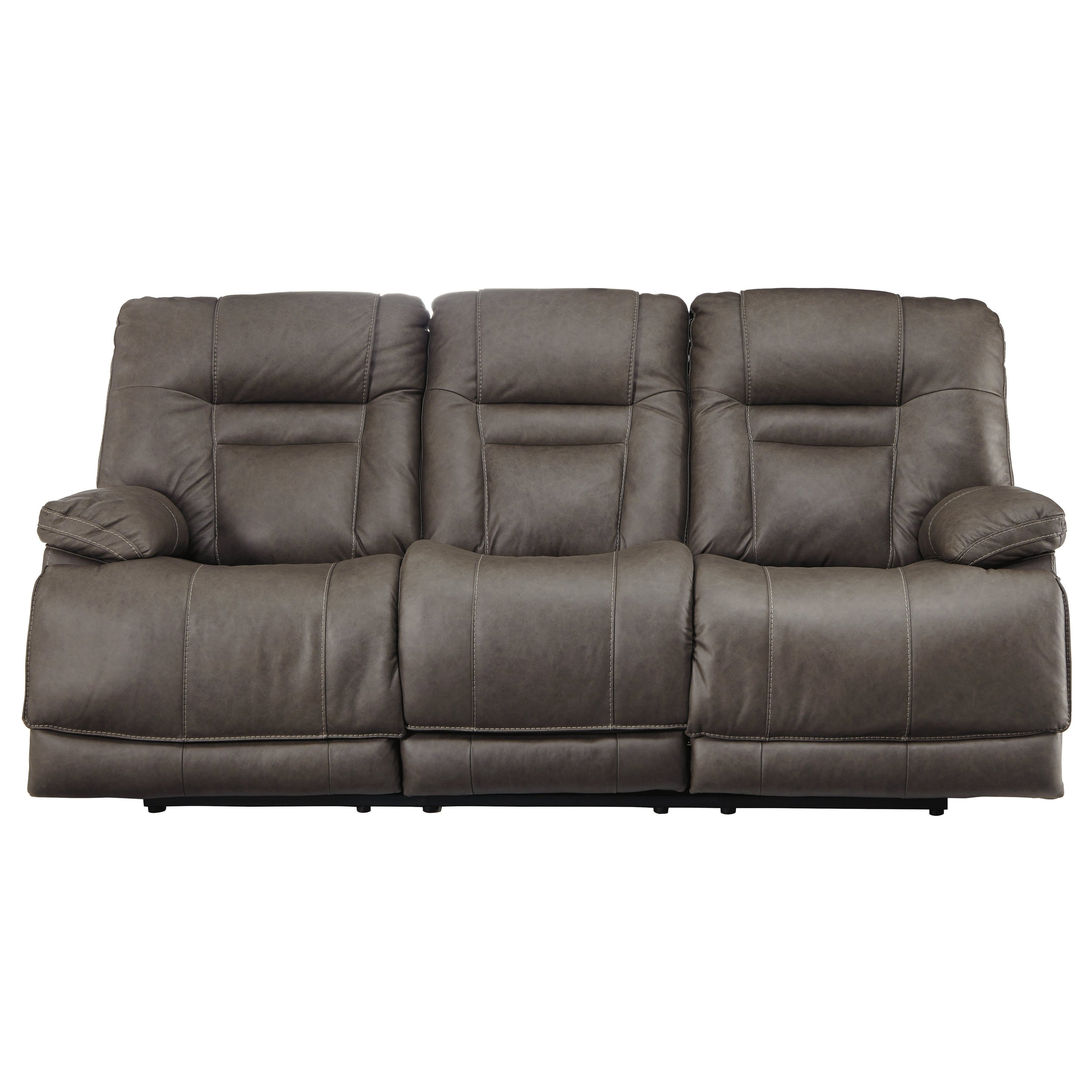 Wurstrow Power Reclining Sofa and Loveseat Ash-U54602U1