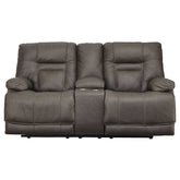 Wurstrow Power Reclining Sofa and Loveseat Ash-U54602U1