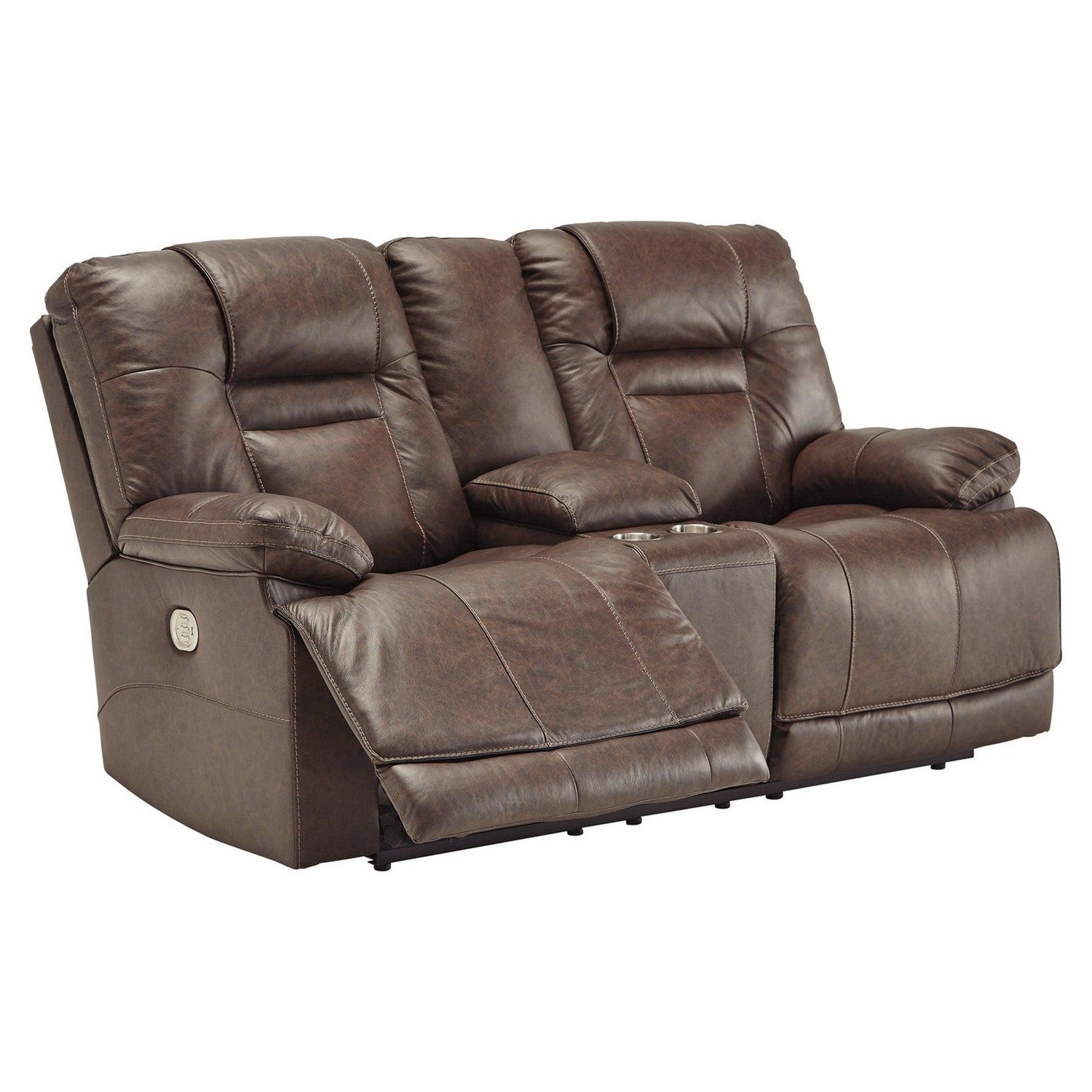 Wurstrow Power Reclining Loveseat Ash-U5460318