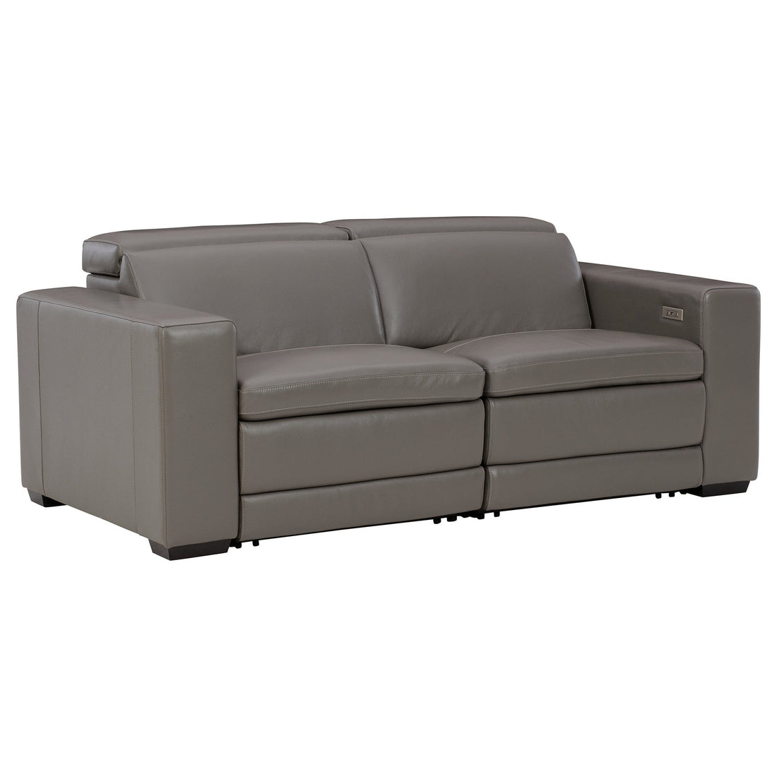 Texline 2-Piece Power Reclining Sectional Ash-U59603S6