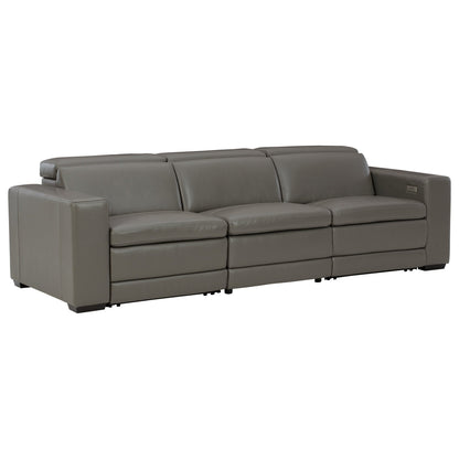 Texline 4-Piece Power Reclining Sofa Ash-U59603S2