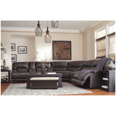 McCaskill Reclining Sofa Ash-U6090081