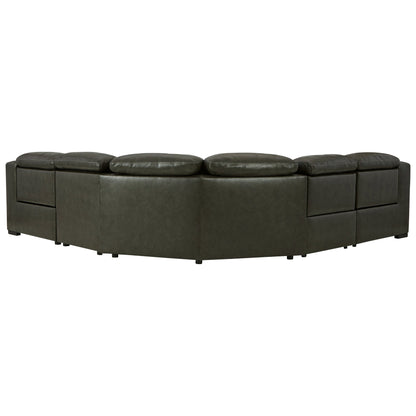 Center Line 5-Piece Power Reclining Sectional Ash-U63404S3