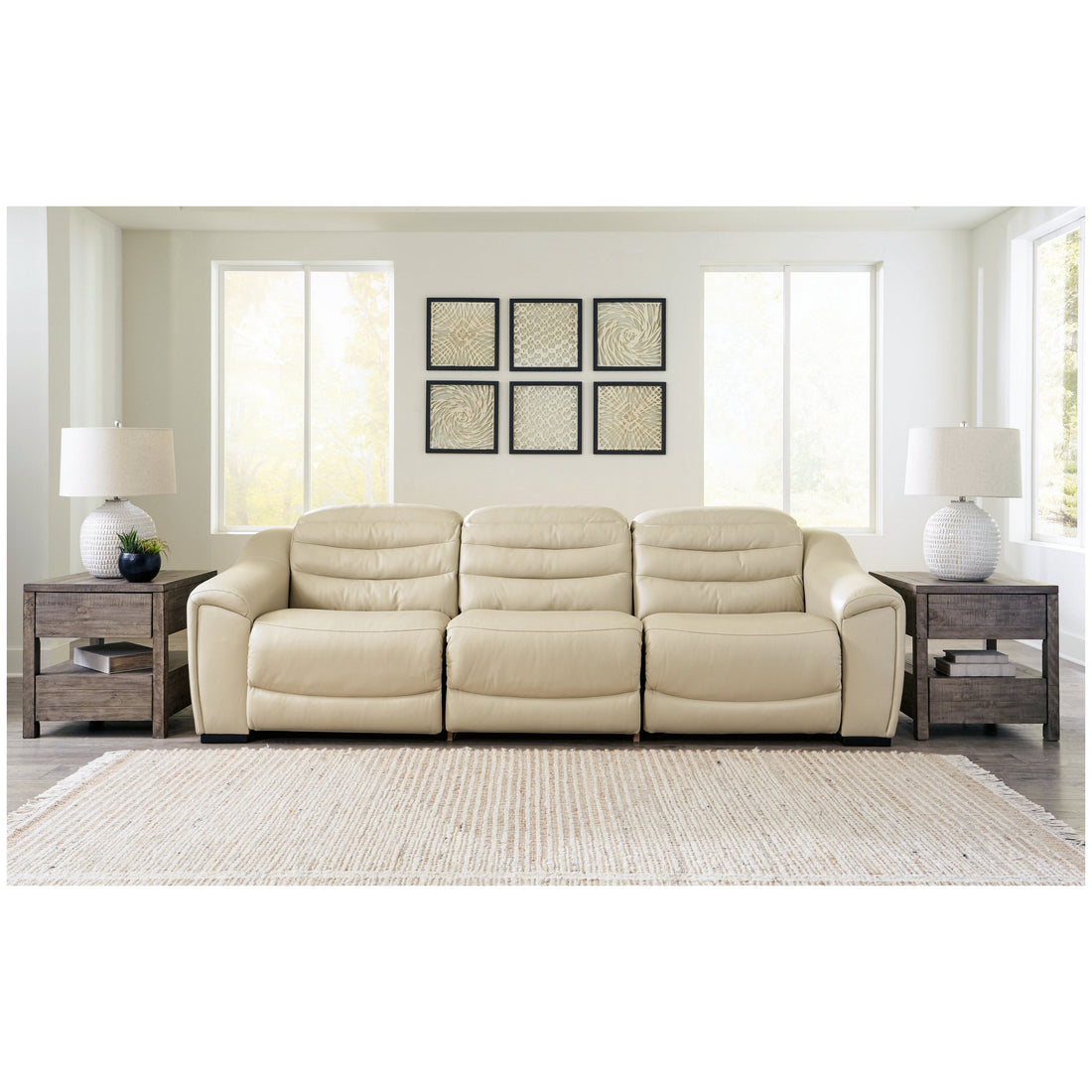 Center Line 3-Piece Power Reclining Sectional Ash-U63405S5