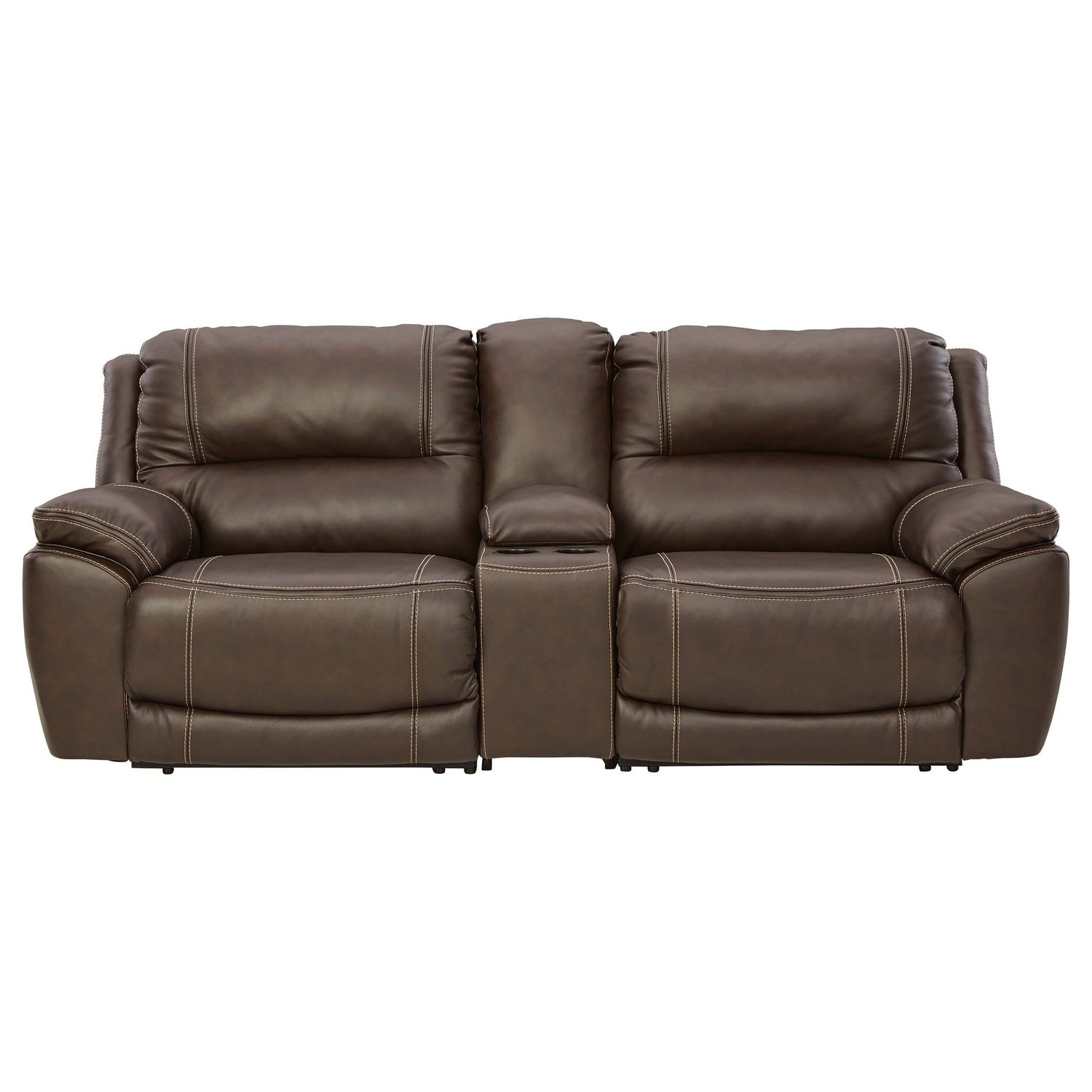 Dunleith 3-Piece Power Reclining Loveseat with Console Ash-U71604S4