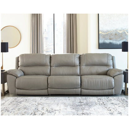 Dunleith 3-Piece Power Reclining Sectional Ash-U71605S5